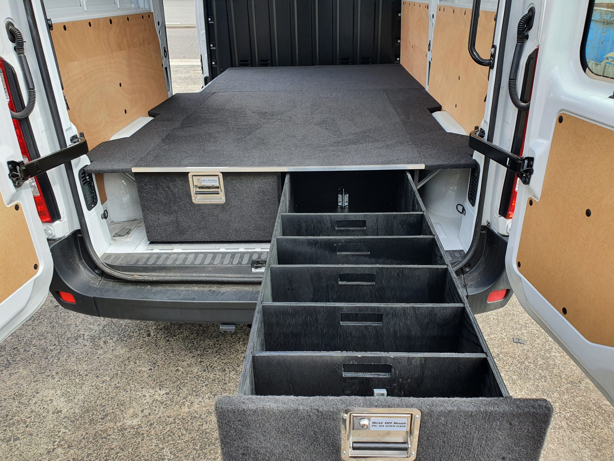 Van Drawers Van storage systems Best off Road